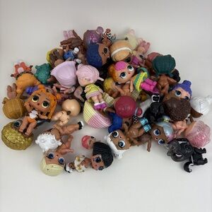 L.O.L. Surprise! 40+ Dolls & Pets Lot Mixed Condition‎ Variety of Series